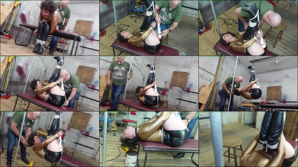 Booted balltied suspended bound orgasms - Bailey Paige [FullHD 1080P]