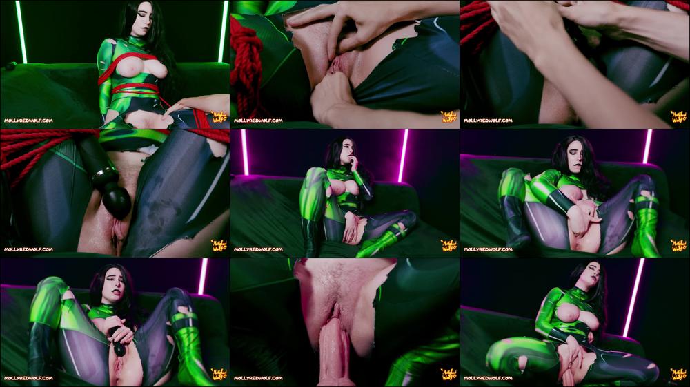 MollyRedWolf - Kim Possible. Slut Shego fucks her wet pussy with a huge cock - MollyRedWolf [FullHD 1080P]