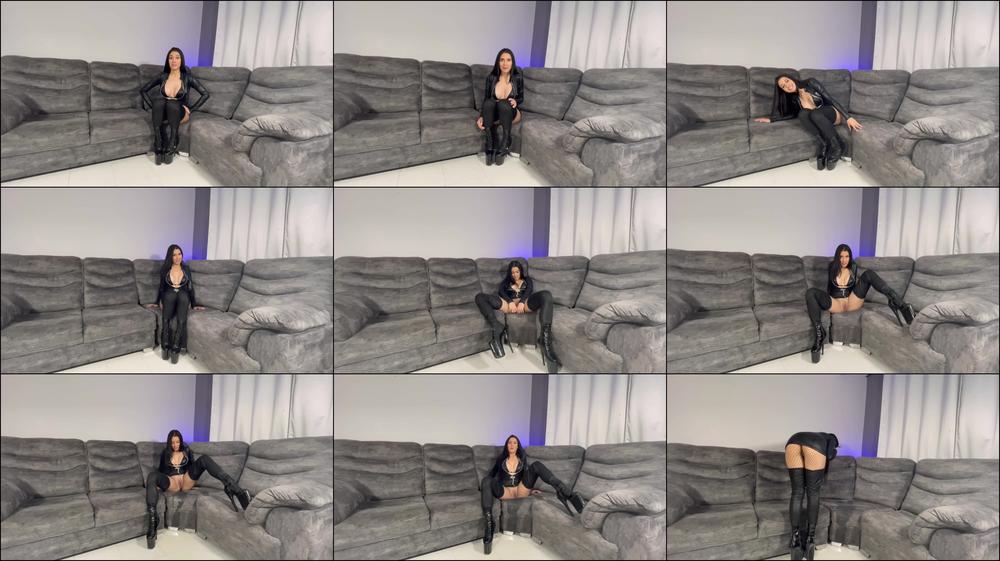 AmbarPrada - Hot latina makes too much pee in the new sofa [FullHD 1080P]