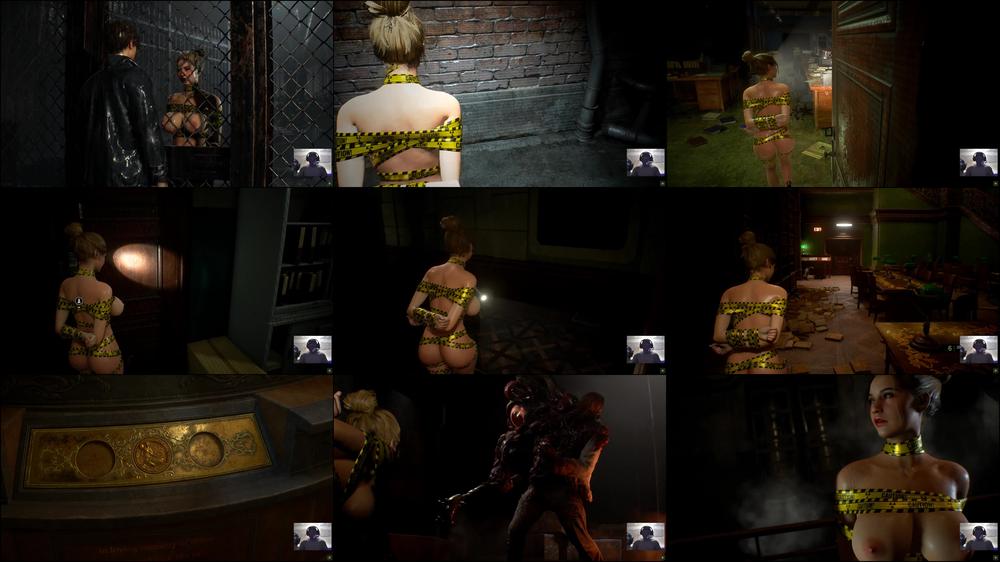 Xx_Speedy - Resident Evil 2 Sexy Claire No Tape on mouth [FullHD 1080P]