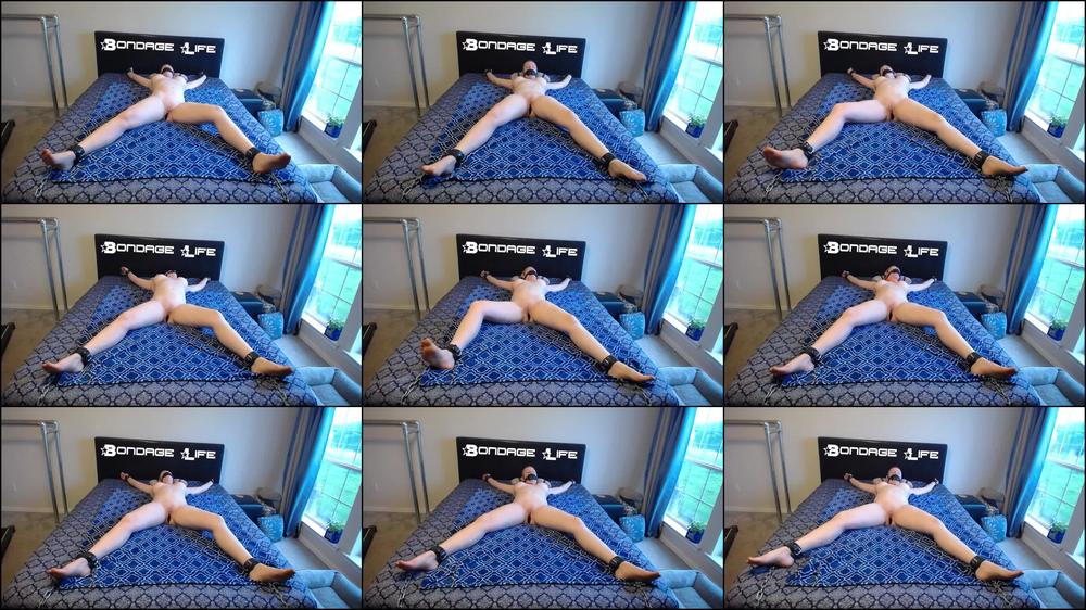 Bondage Life - Spreadeagle Vibing - Rachel Greyhound - 5/6/2025 [HD 720P]