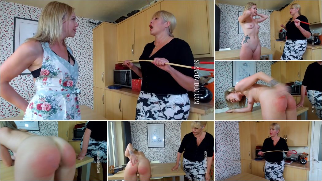 Lucy Lauren, Sarah Stern - The Spankers Cook Book - Lucy Caned [FullHD 1080p]