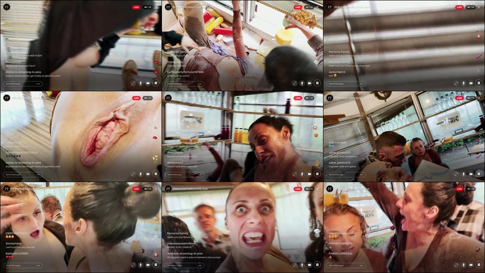 Perverse Family Live 1 - PART 26 - Sick Perverse Shop [FullHD 1080P]